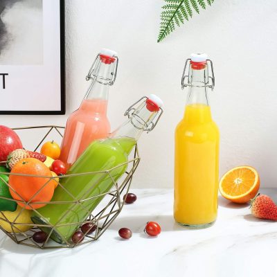 YEBODA 16 oz Flip Top Bottles in Bulk