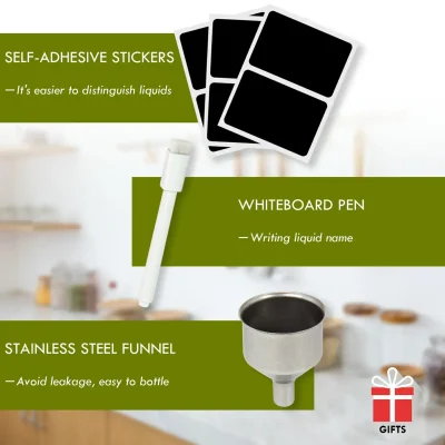 Glass Olive Oil Dispenser Bottle