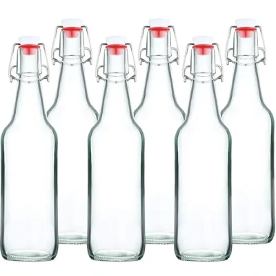 YEBODA 16 oz Flip Top Bottles in Bulk