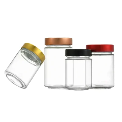 Einmachgläser aus Glas mit Deckel