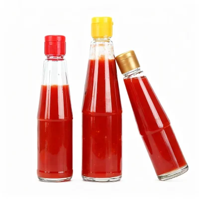glass sauce bottles