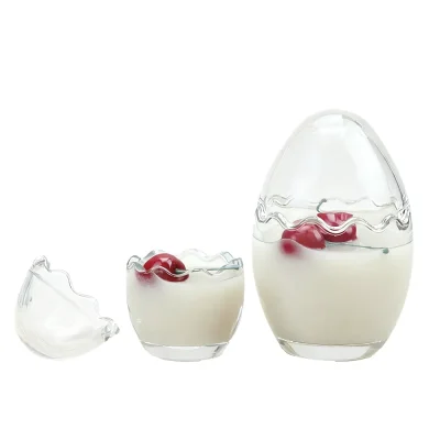 yogurt glass jars with lids